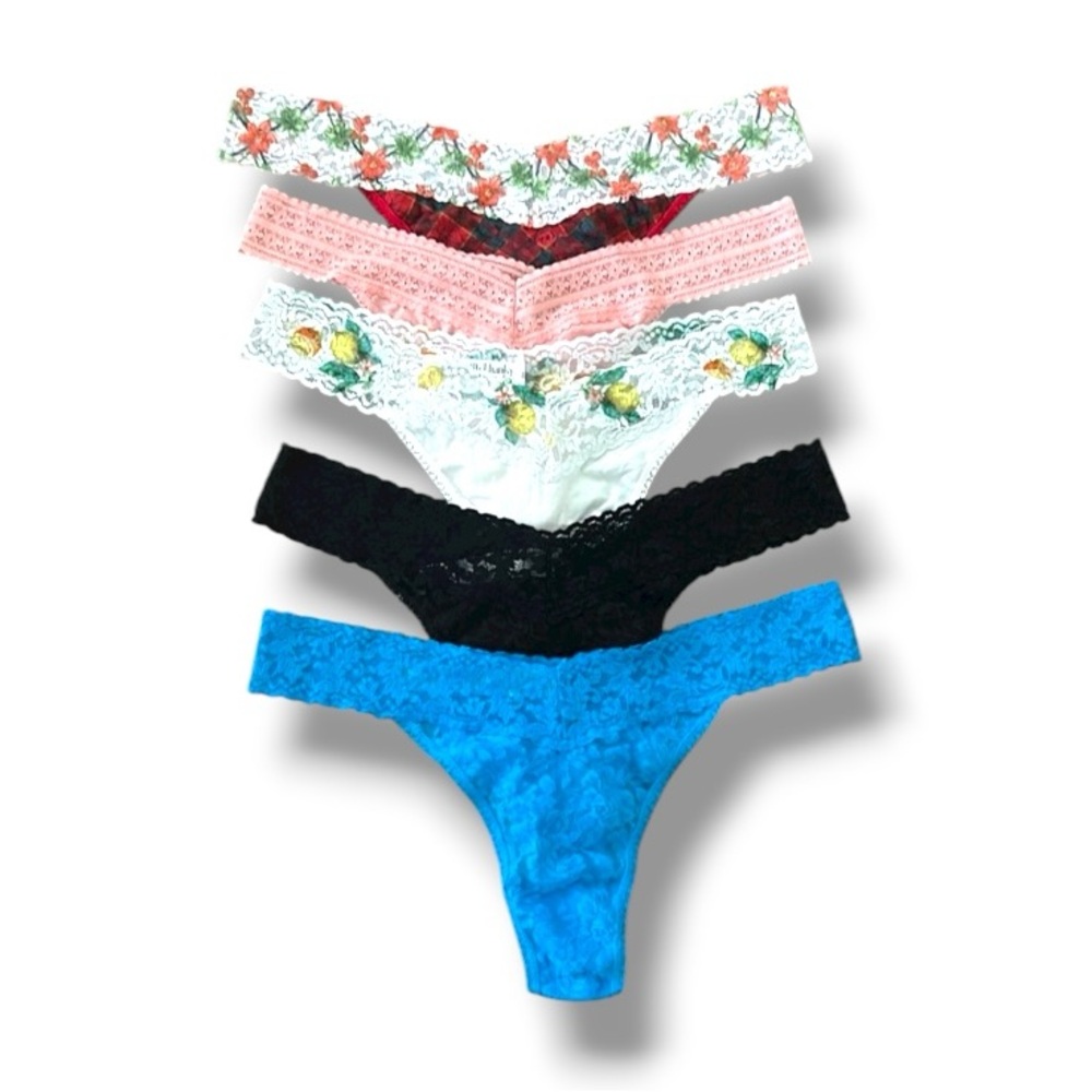Hanky Panky Plus size Thong lot of 5 pairs all New and unworn NWT NWOT